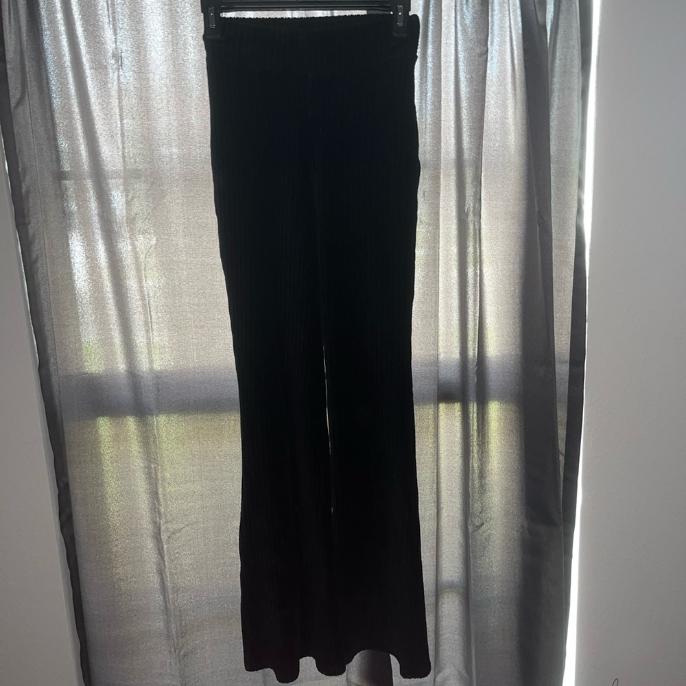 Forever 21 black corduroy stretchy pants